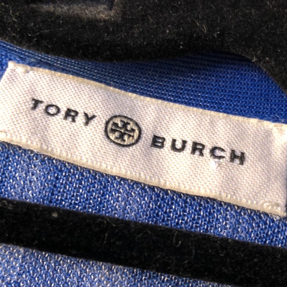 Tory Burch Women's Sheer Picnic Plaid Boyfriend Button Up Plunge Neck Cardigan S - Picture 3 of 8